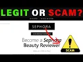 Tryshereview com Review - Is Sephora Reviewer Job Legit Or Scam