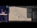 Airport editor and pipeline Blender Conference 2024