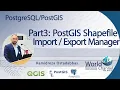 Import and Export Shapefile to PostgreSQL with Shapefile and DBF Loader Exporter