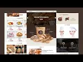 How to create a responsive bakery website design using HTML CSS