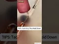 TIG Welding Tips Track First Then Weld Down for Best Results
