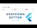 Dropdown in Flutter for creating flexible reusable user interfaces