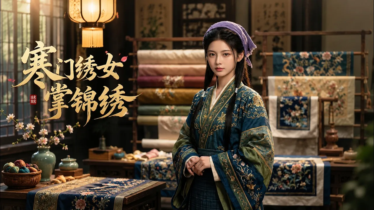 【完结超清】《寒门绣女掌锦绣》#最新短劇全集#短劇全集#短劇#熱門短劇#短劇推薦#大陸短劇#AI短剧#初六剧场 poster