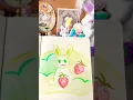 Easter Bunny in Coloured Pencils - Simple and Sweet