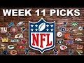NFL Week 11 Picks