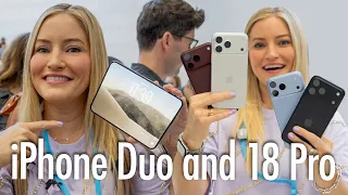 Hands on with iPhone Duo + iPhone 18 Pro - What you need to know!
