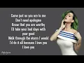 Unconditionally - Katy Perry (Lyrics)🎵