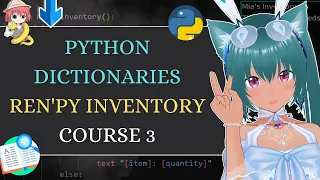 Learn Python Dictionaries Build a Ren Py Inventory System Course 3