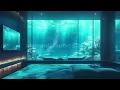 Animated Background | Undersea Ocean Lounge Room | Relaxing Scene | Twitch, VTuber, Stream, Loop