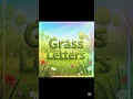 Grass Letters in English Grass Letters