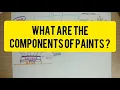 PAINTS its Components