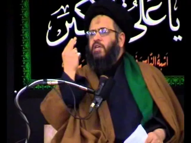 ⁣8 - الدعاء في مدرسة الامام الحسین  - 8 محرم 1429  - سيد عادل العلوي