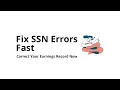 How to Fix Errors on Your Social Security Earnings Record