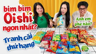 Team UT: Chấm điểm tất cả các vị bim bim Oishi huyền thoại!
