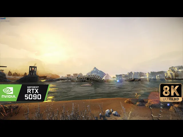 [8K60] Skyrim AE Ultra Modded graphics 3500+ Mods on RTX 5090 Next Gen Modlist - Re-Stir RAYTRACING