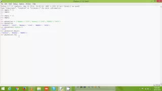 Dictionary Data Structure in Python Lesson 6