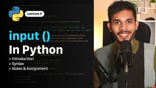 input function in python Python for Beginners