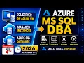 Azure MS SQL DBA Training Second Batch