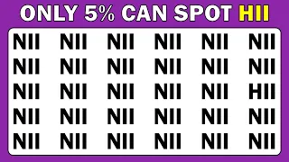 Find The Odd One Out Test Your Observation Skills IQ Quiz Number and Letter Edition