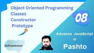 08 Advance JavaScript object oriented programming class constructor Tutorial in pashto