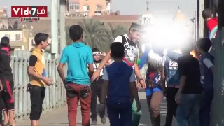 بالفيديو تحرش جنسى فى عز الظهر على كوبرى إمبابة 