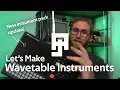 How to make Wavetable Instruments for the Polyend Tracker