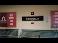 NJ Transit Secaucus Junction to Penn Station NY walking tour