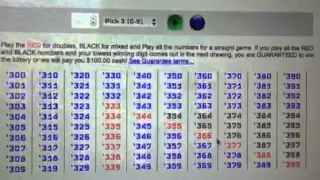 LOTTODDS NJ Pick 3 Guaranteed Lotto Win - Midday