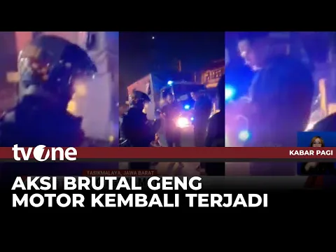 Geng Motor Bikin Ulah Lagi di Kota Tasikmalaya, Warga Dibacok