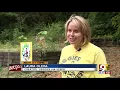 Children build shed for Fairmount community garden