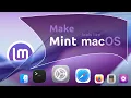 Mint to Mac Cinnamon Customization
