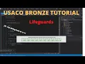 USACO Bronze Walkthrough - Lifeguards C
