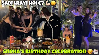 sneha s birthday celebration sadi lrayi hoi c full enjoy angel s shivam