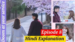 and then they kissed doom at your service episode 8 explained in hindi hindi dubbed kdrama 2021