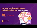 Cut your testing and release validation time for - CloudTestr