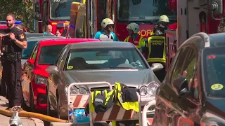 Quema el coche y la moto de sus padres en un garaje de Chamartín