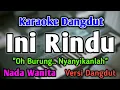 Download Lagu INI RINDU (Oh Burung) - KARAOKE || NADA WANITA CEWEK || Dangdut Band || Farid Hardja