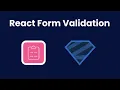 Learn React Hook Form Zod Form validation with React TypeScript in Arabic