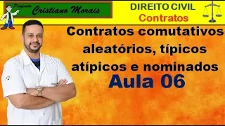 Aula 06 Contratos comutativo e aleatório, típico e atípico