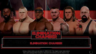 wwe 2k20 elimination chamber full match gameplay on ps5 4k hdr60fps gaming xspert