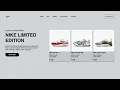 Build a Responsive Shoes Website with HTML CSS JavaScript