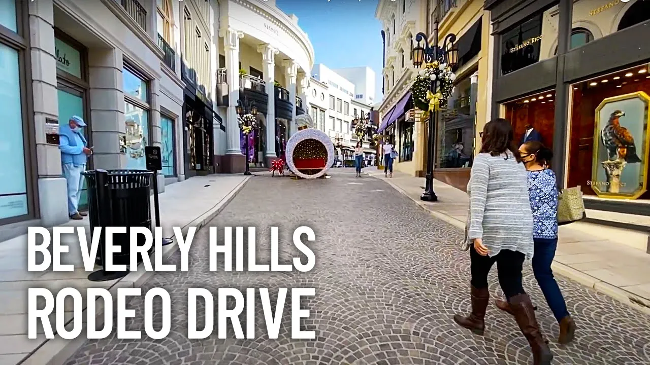 Celebrity homes tour around Beverly Hills in a Rolls Royce Dawn!