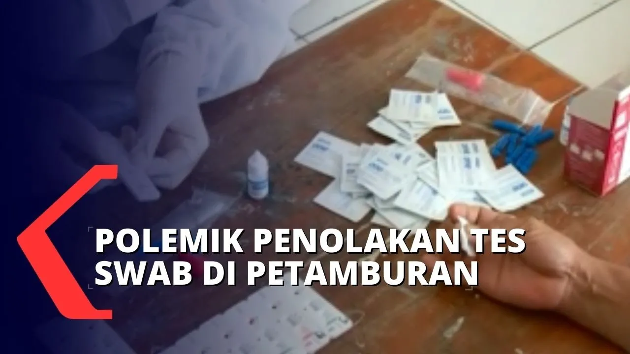 Polres Jakarta Selatan Gelar Rapid Test Antigen Gratis Bagi Masyarakat - LIP 28/12. 