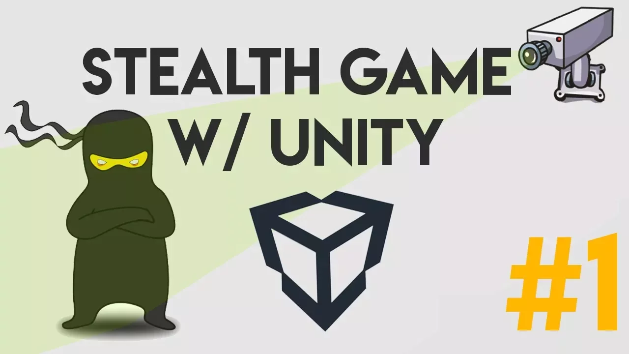(01) Stealth Game - Custom Character Controller (Unity, C#)