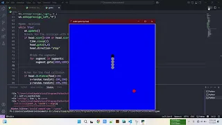 Python programming for beginner snake game 3rd part