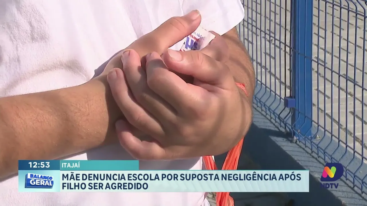 Mãe denuncia escola municipal de Itajaí por agressão ao filho