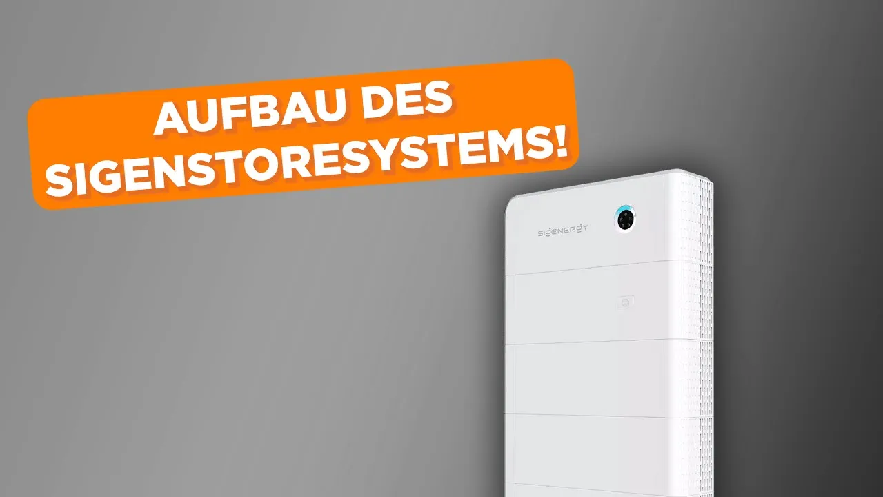 Sigenergy SigenStor Unboxing & Aufbau im Detail