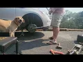 Torquing Chevy Volt axle nut to 185 lb ft without a torque wrench