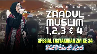zaadul muslim 4 zm 43 thanksgiving special niss sabyan full video u0026 lyrics