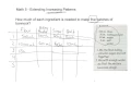 Math 5 - Extending Increasing Patterns